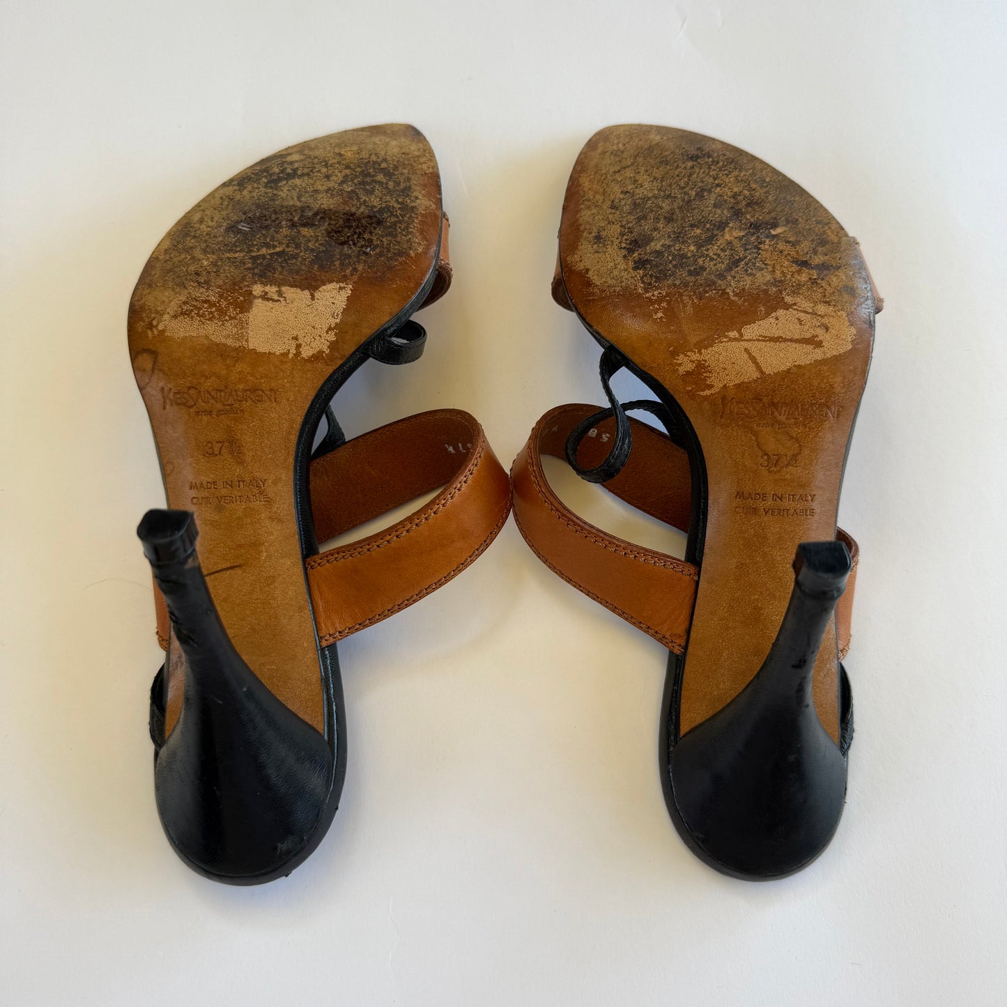 Vintage YSL Sandal Heels