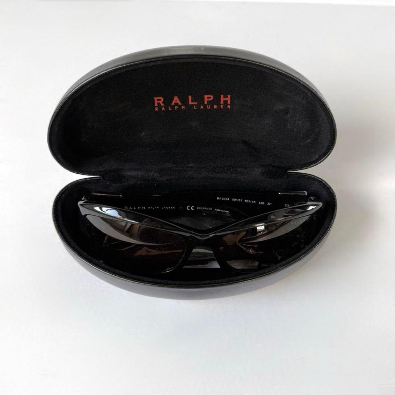 Vintage Ralph Lauren Black Oversized Sunglasses