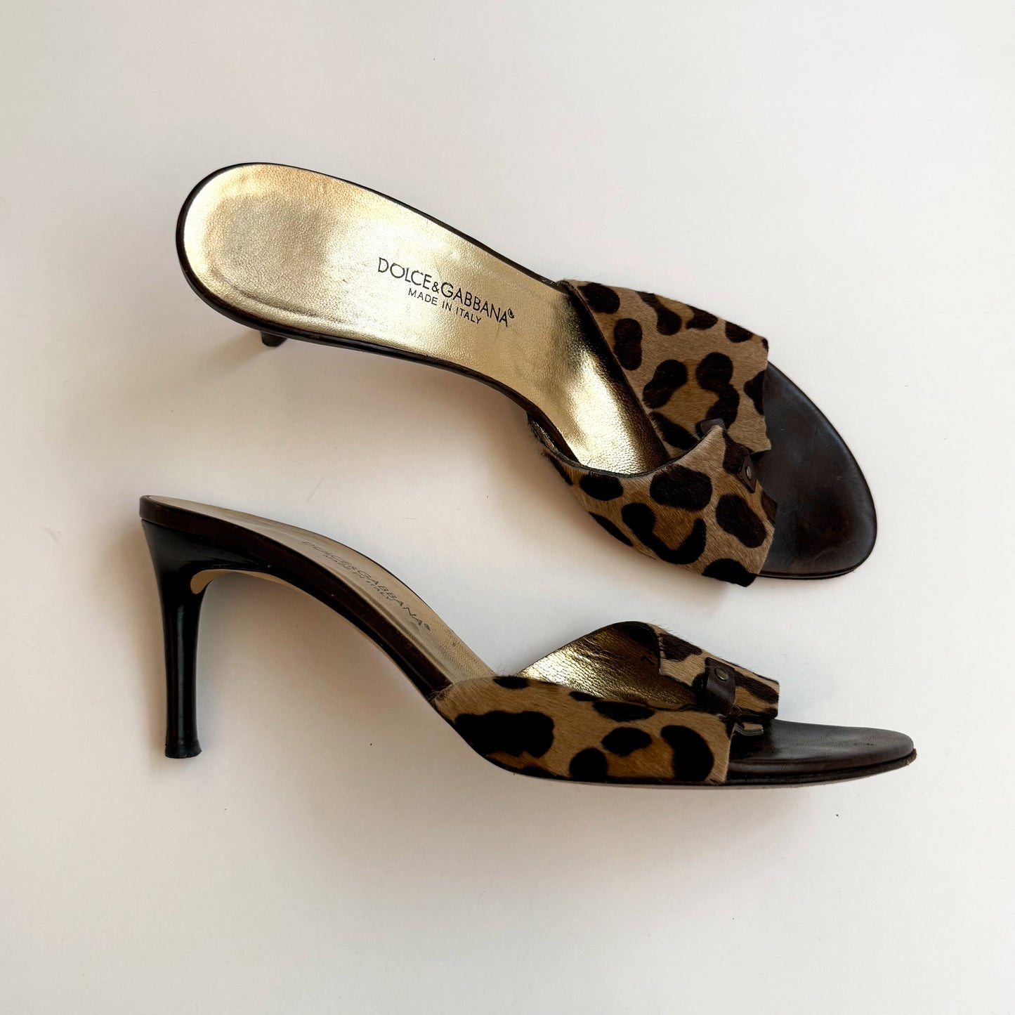 Dolce & Gabbana Leopard Heels