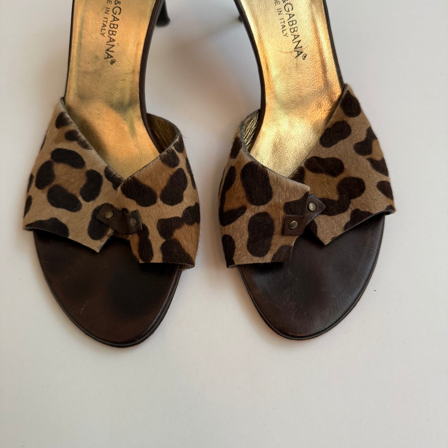 Dolce & Gabbana Leopard Heels