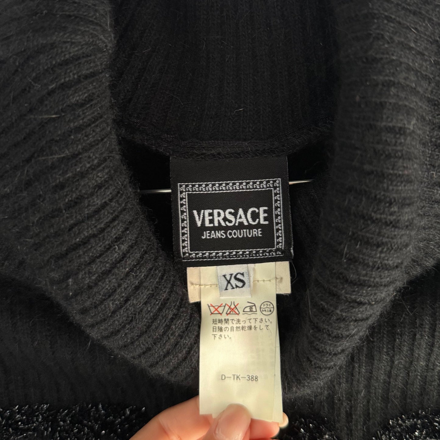 Vintage Versace Knit Turtleneck