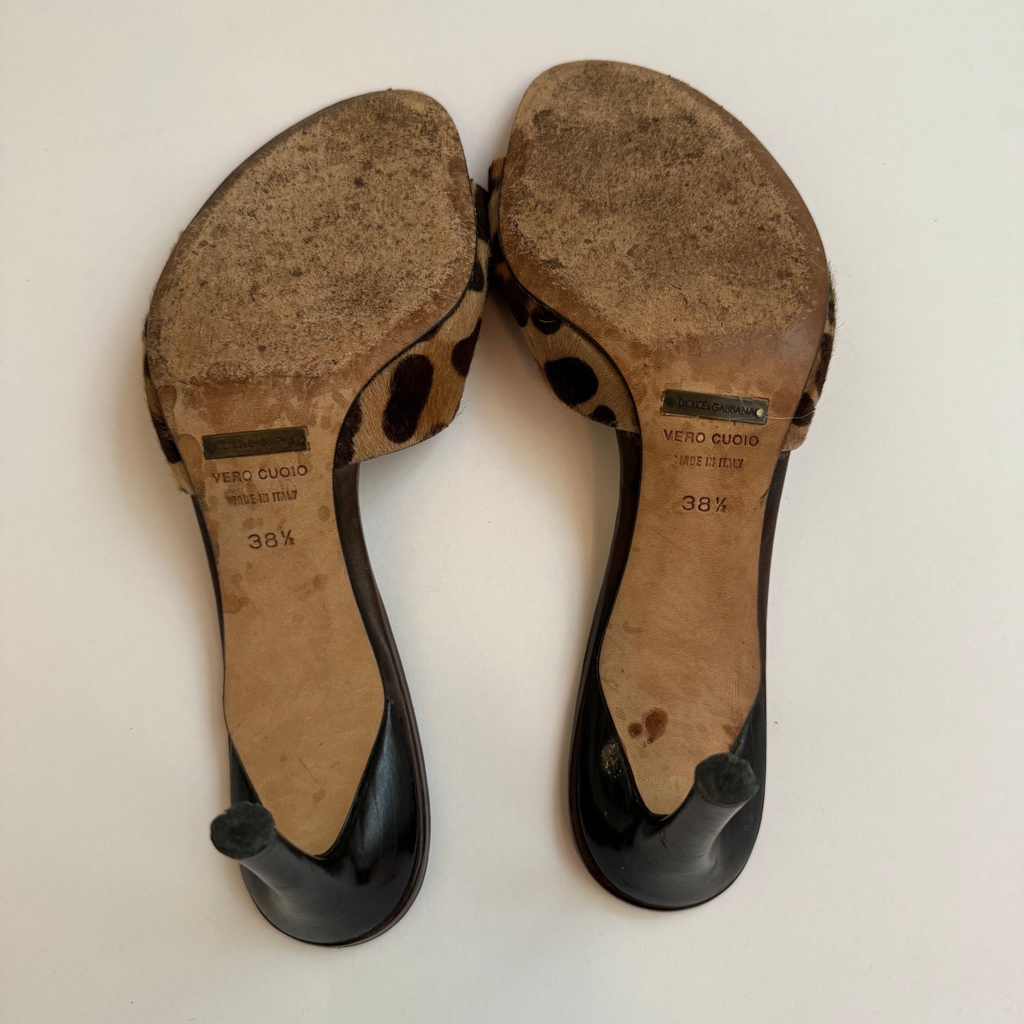 Dolce & Gabbana Leopard Heels