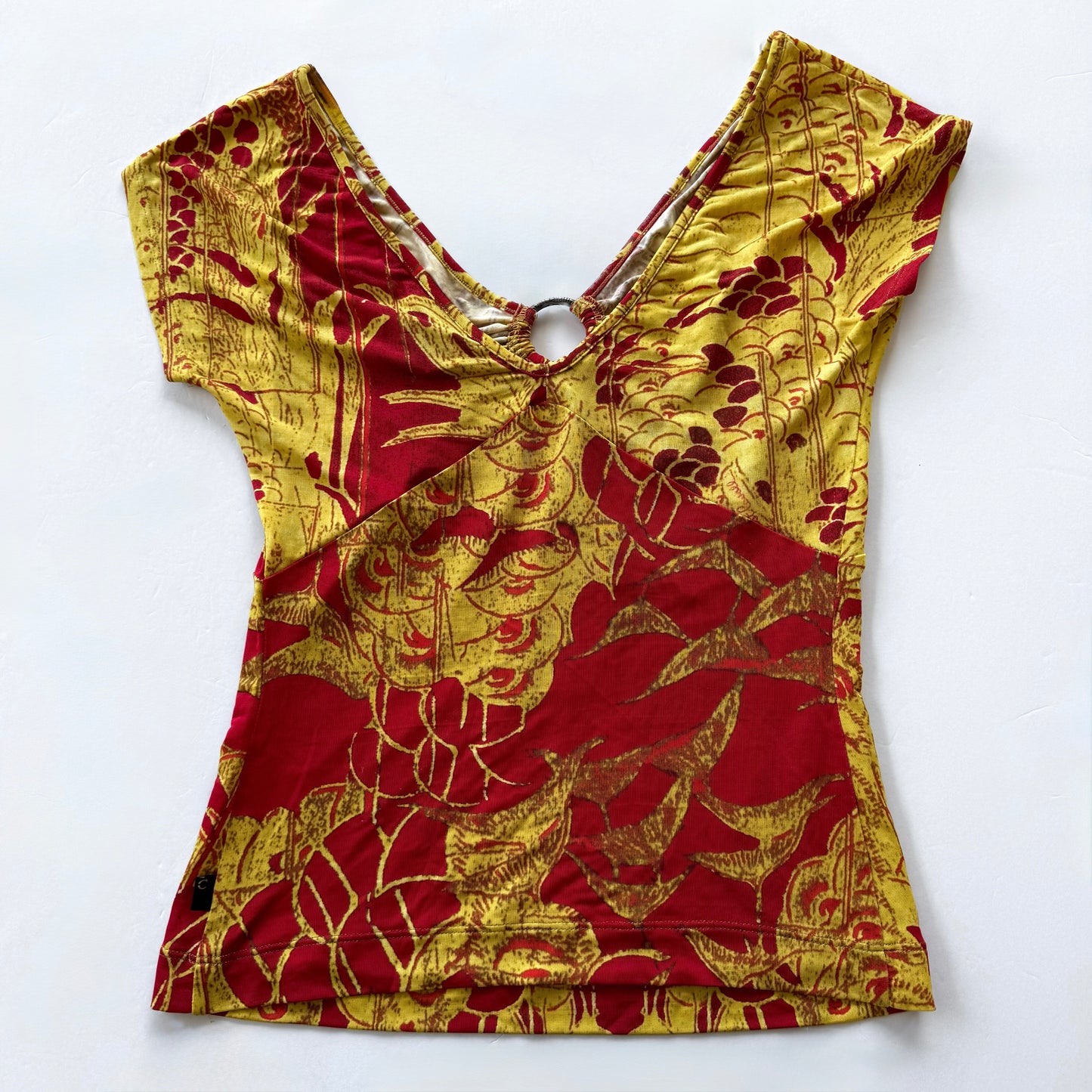 Vintage Cavalli V-Neck Top