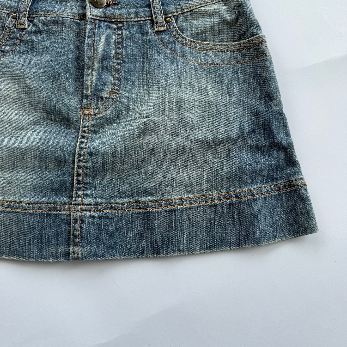 Vintage Cavalli Denim Skirt