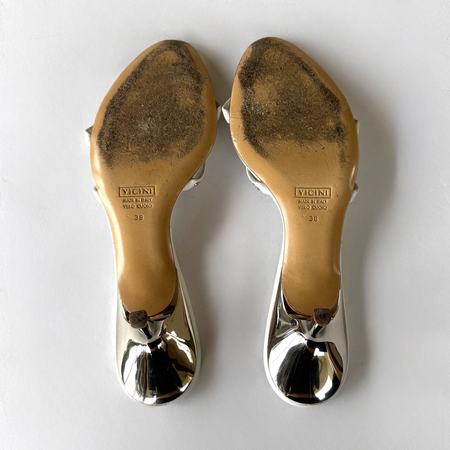 Vintage Giuseppe Zanotti Studded Sandal Heels (38)