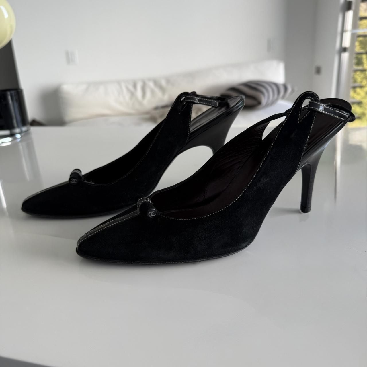 Vintage Chanel Slingback Heels