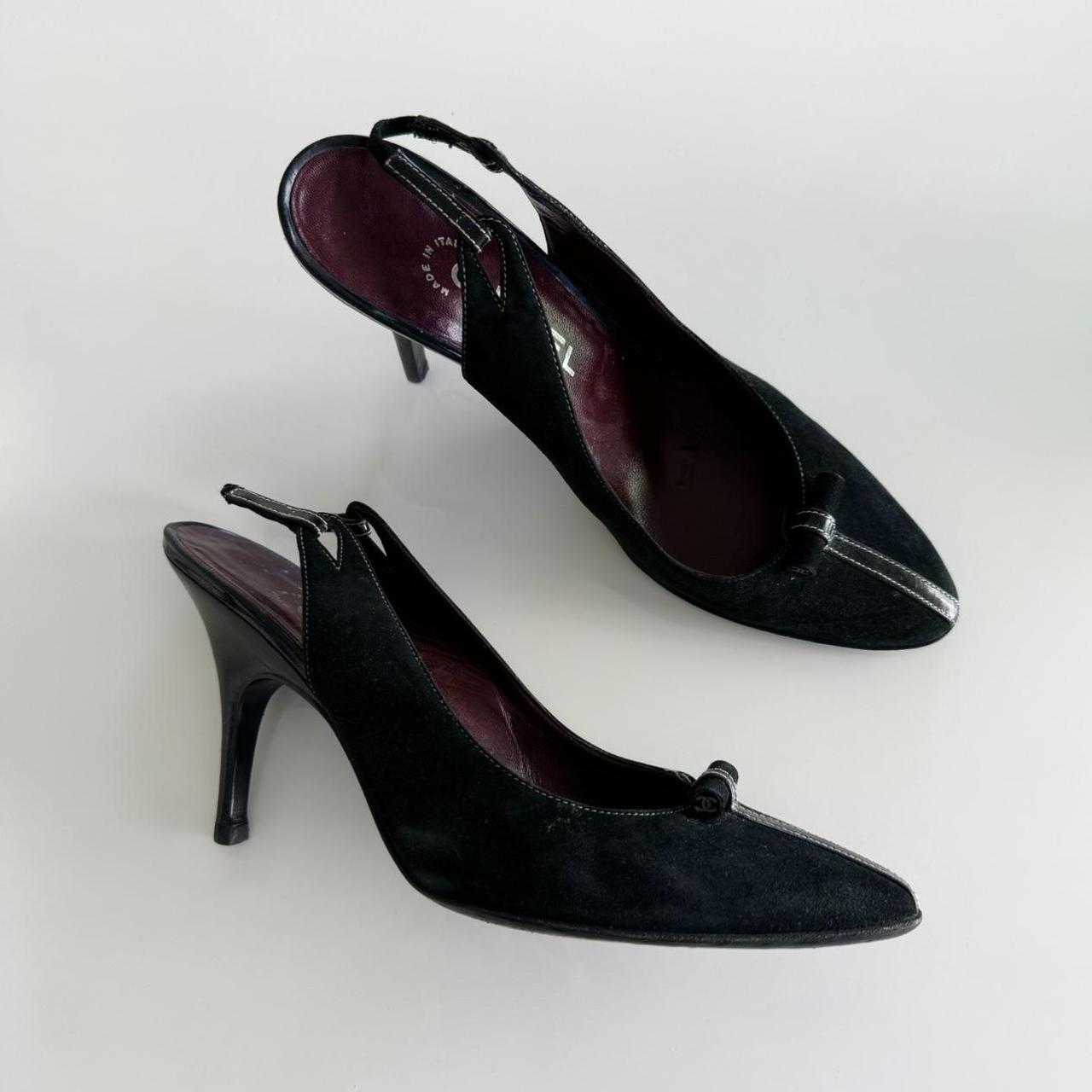 Vintage Chanel Slingback Heels