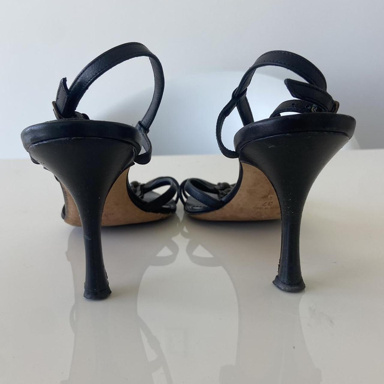Manolo Blahnik Strappy Sandal Heel
