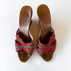 Vintage Christian Louboutin Wedge Heels (37)