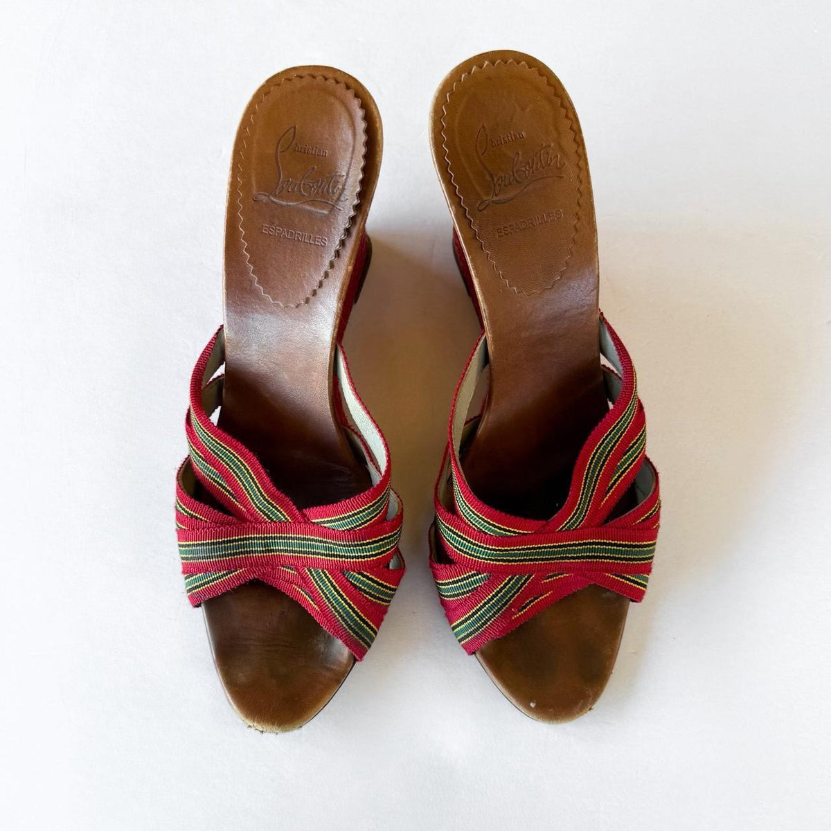 Vintage Christian Louboutin Wedge Heels (37)