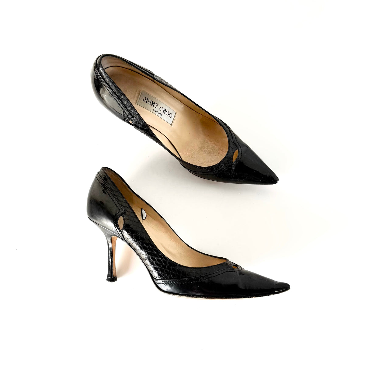 Jimmy Choo Cut Out Pumps (37.5)