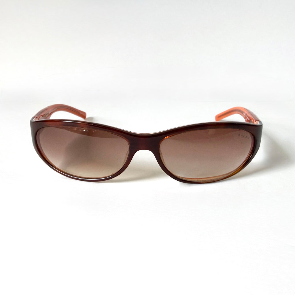 Vintage Ralph Lauren Slim Cherry Red Sunglasses