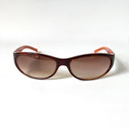 Vintage Ralph Lauren Slim Cherry Red Sunglasses