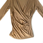 Max Mara Deep V Wrap Top