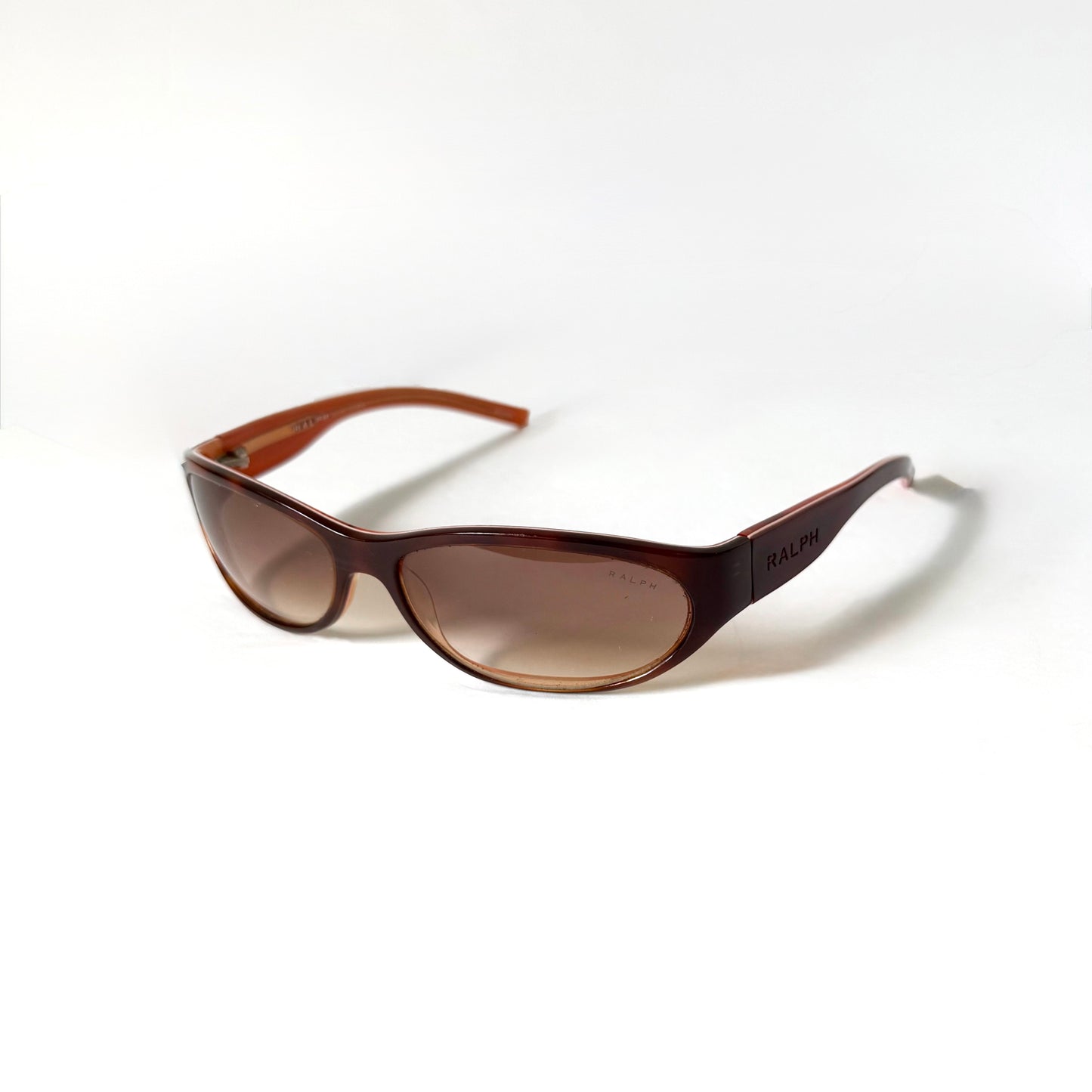 Vintage Ralph Lauren Slim Cherry Red Sunglasses