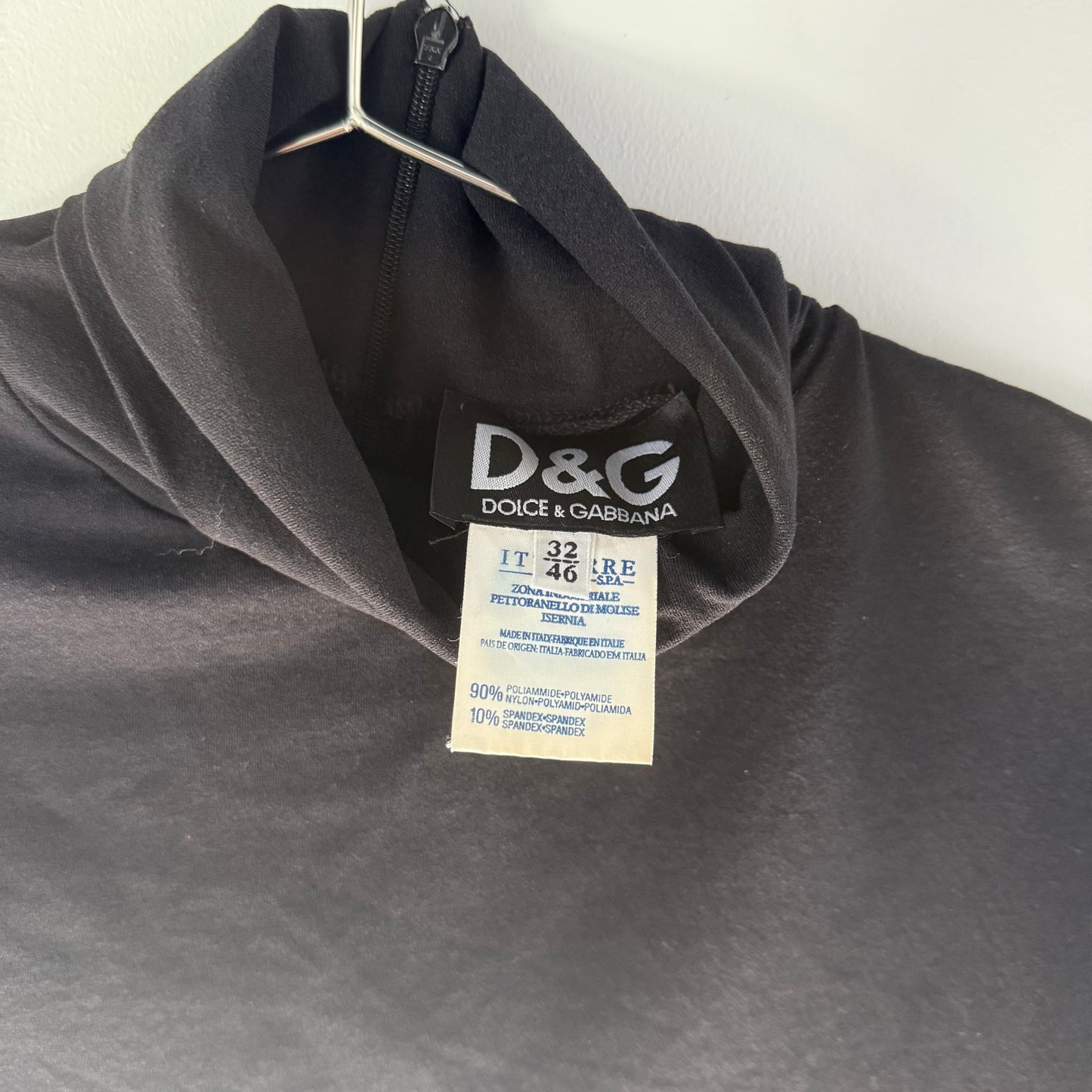 Dolce & Gabbana Short Sleeve Turtleneck