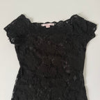 Vintage Victoria’s Secret Sheer Lace Mini Dress