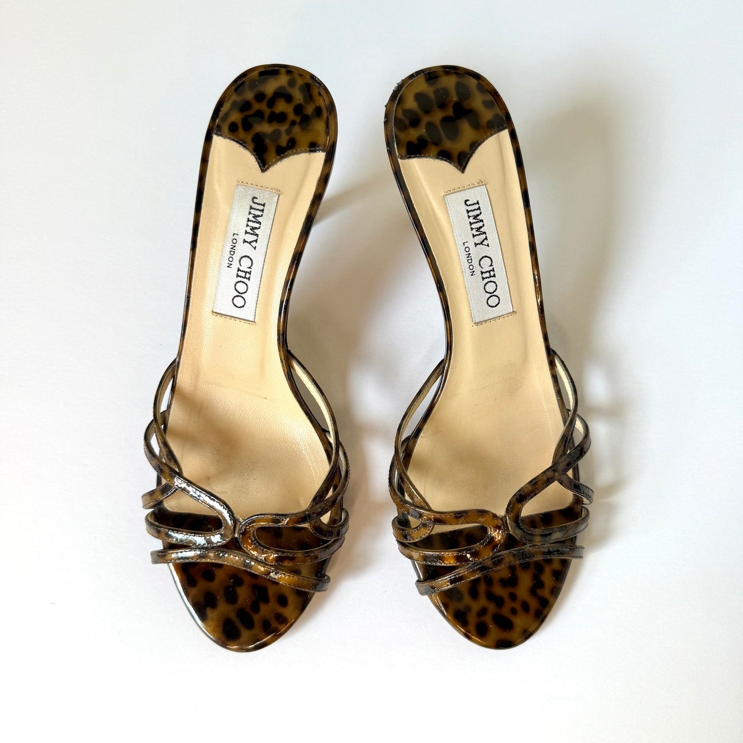 Jimmy Choo Cheetah Sandal Heels