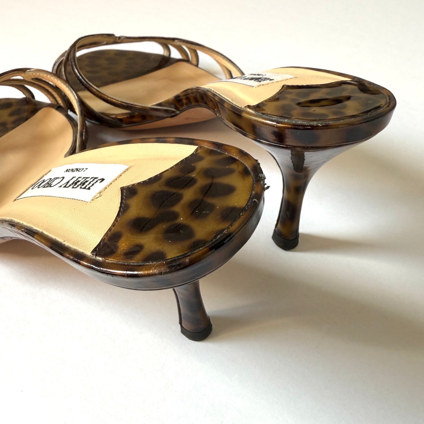 Jimmy Choo Cheetah Sandal Heels
