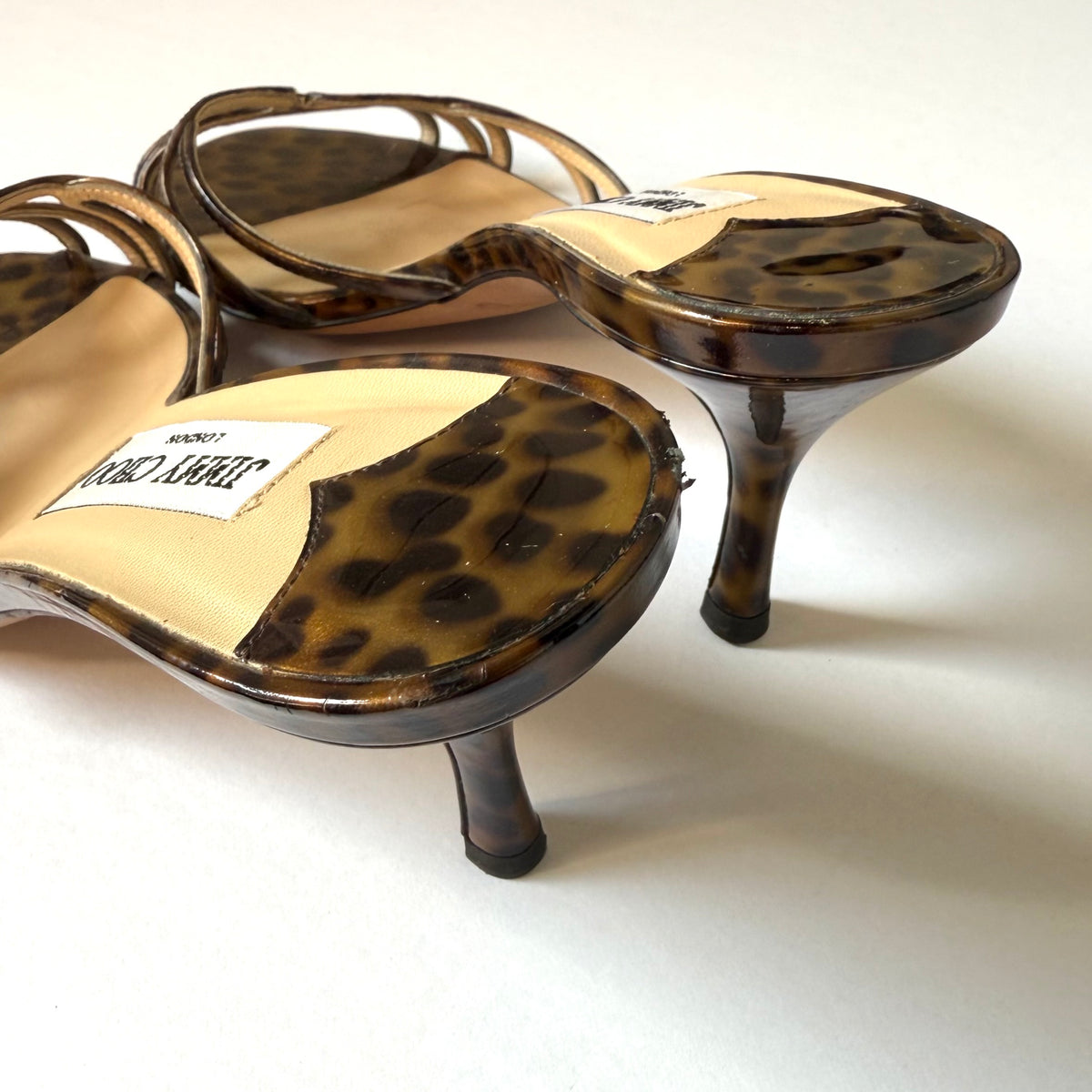 Jimmy Choo Cheetah Sandal Heels