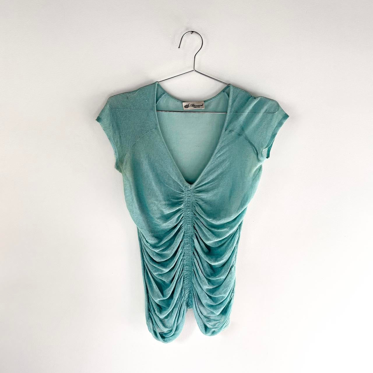 Vintage Blumarine Ruched Top