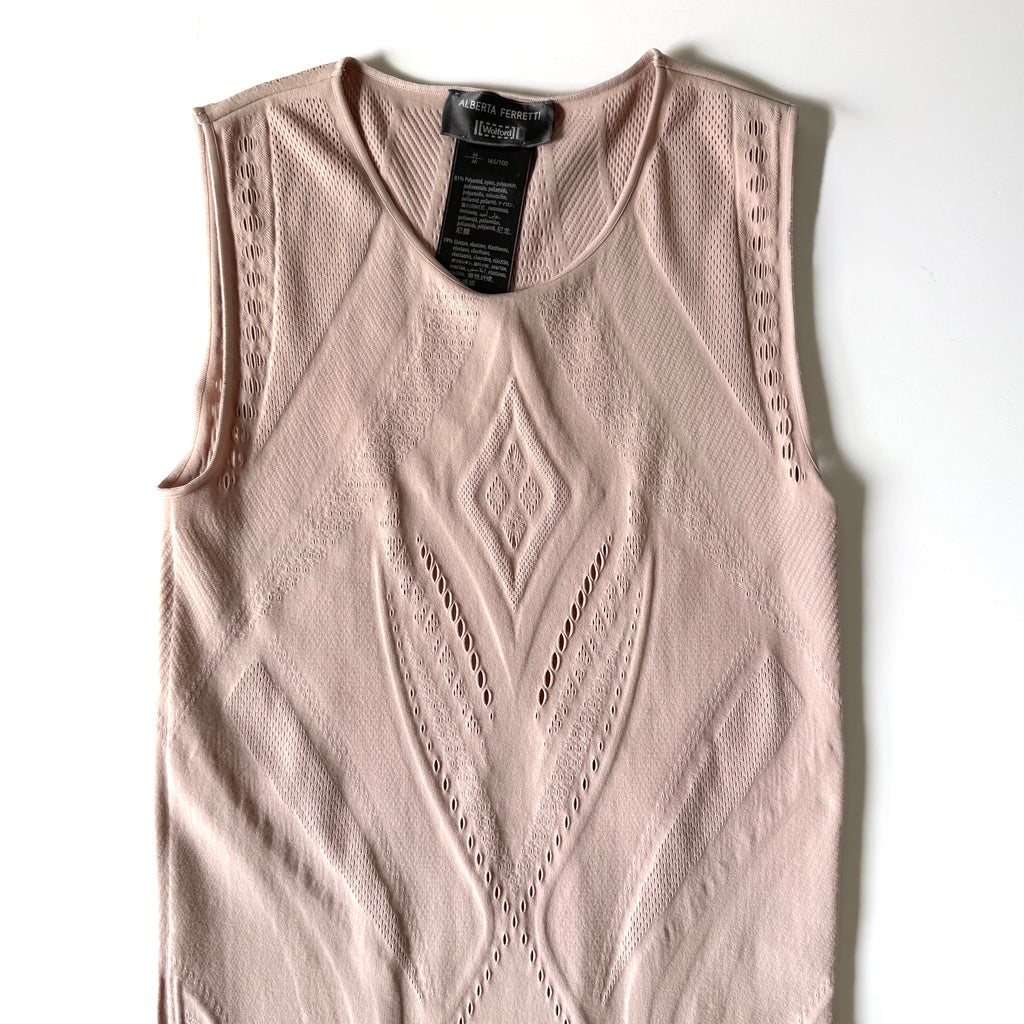 Alberta Ferretti x Wolford Bodycon Midi Dress