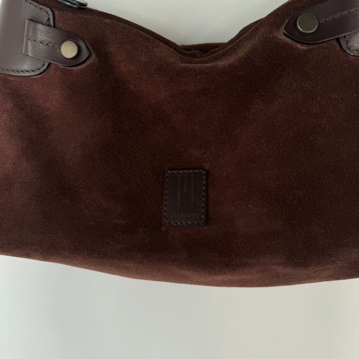 Vintage Missoni Suede Bag