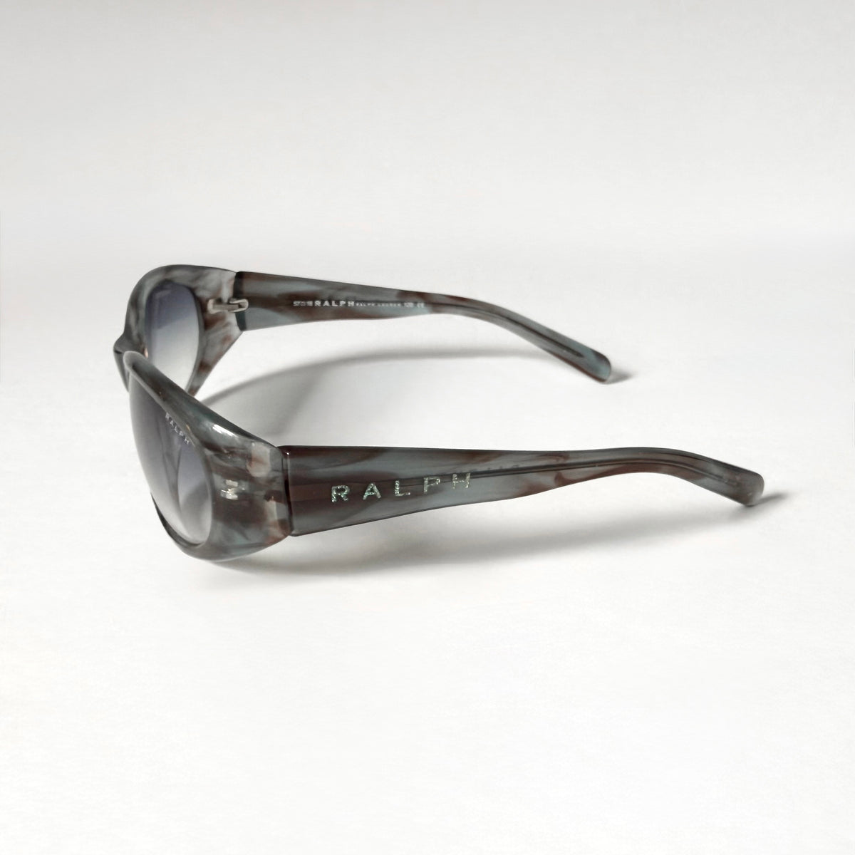 Vintage Ralph Lauren Smoky Marble Slim Wrap Around Sunglasses