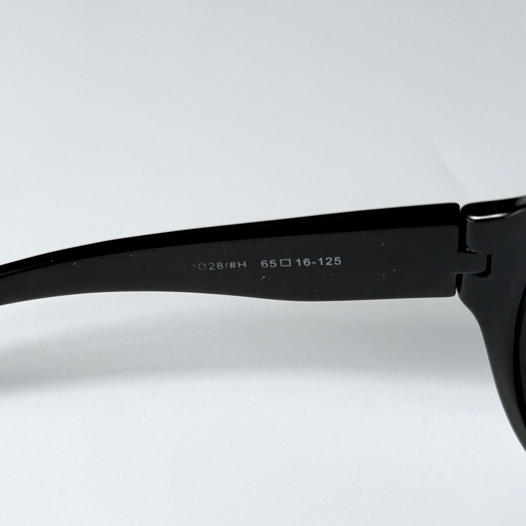 Vintage Polo Ralph Lauren Black Oversized Sunglasses
