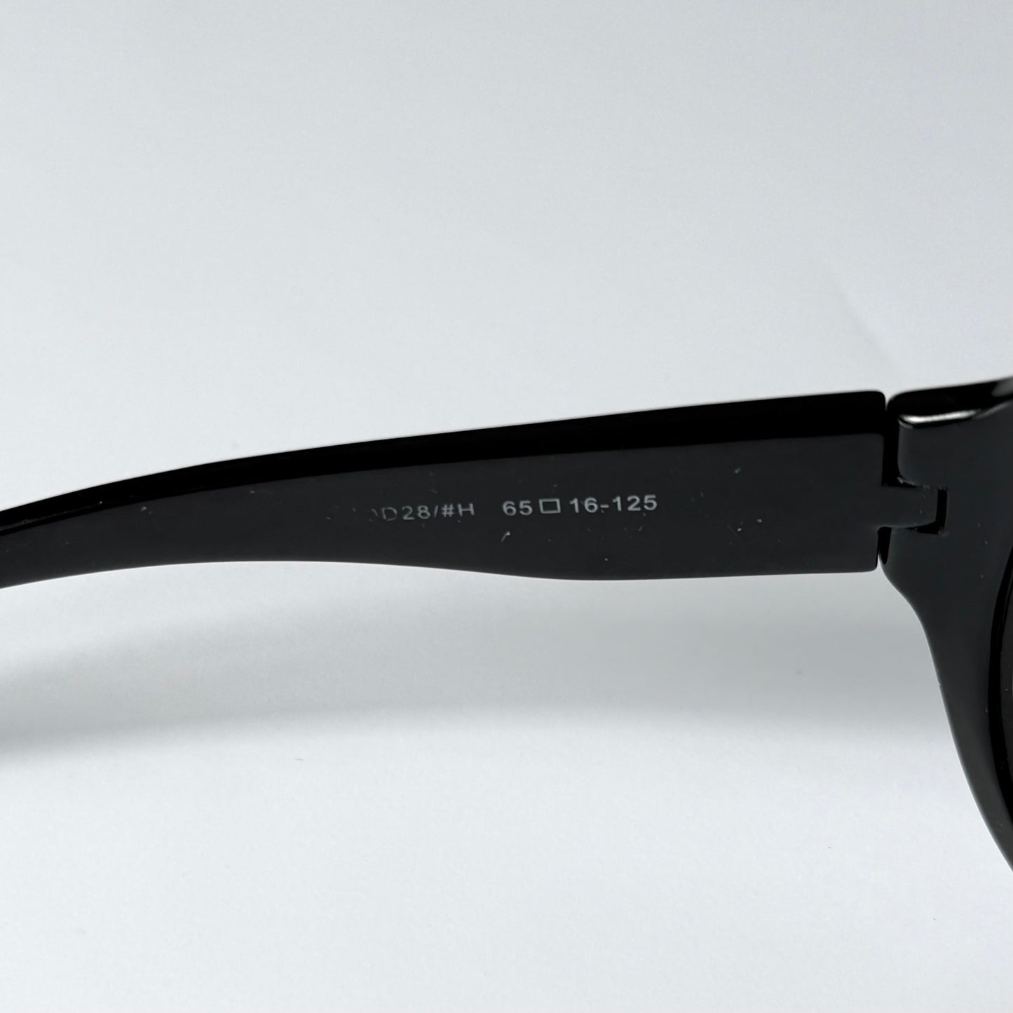 Vintage Polo Ralph Lauren Black Oversized Sunglasses