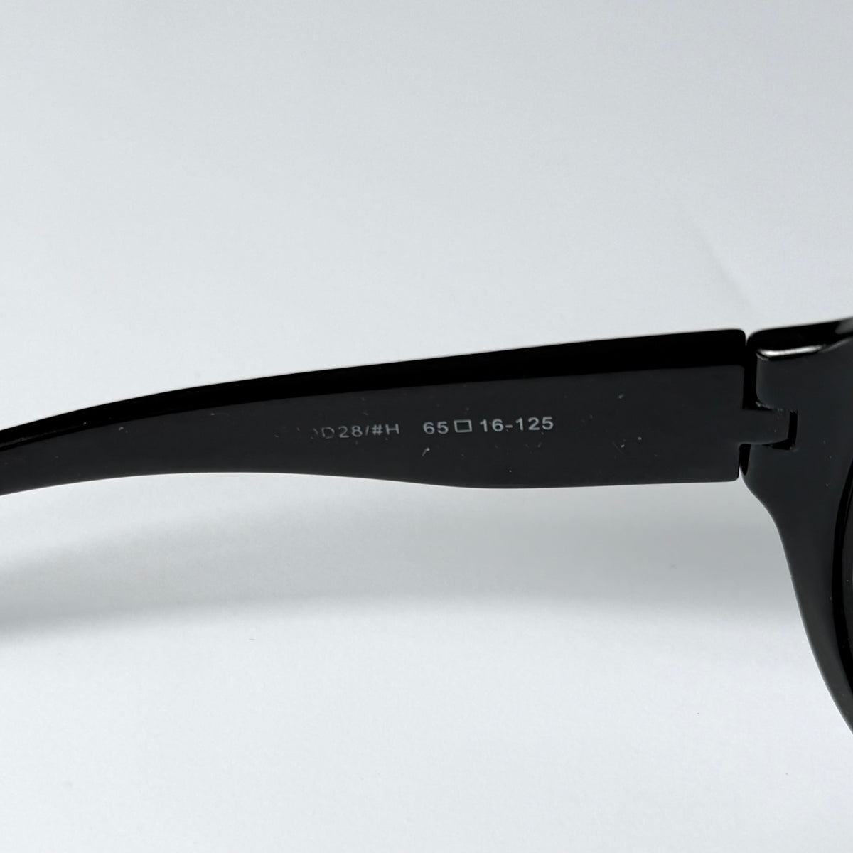 Vintage Polo Ralph Lauren Black Oversized Sunglasses
