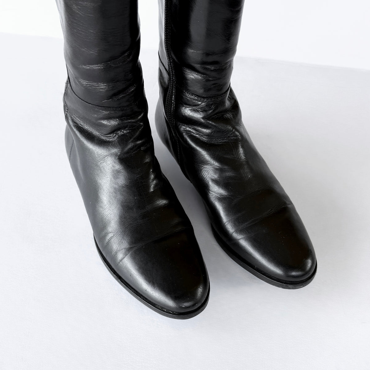 Vintage Jimmy Choo Leather Boots (35.5)