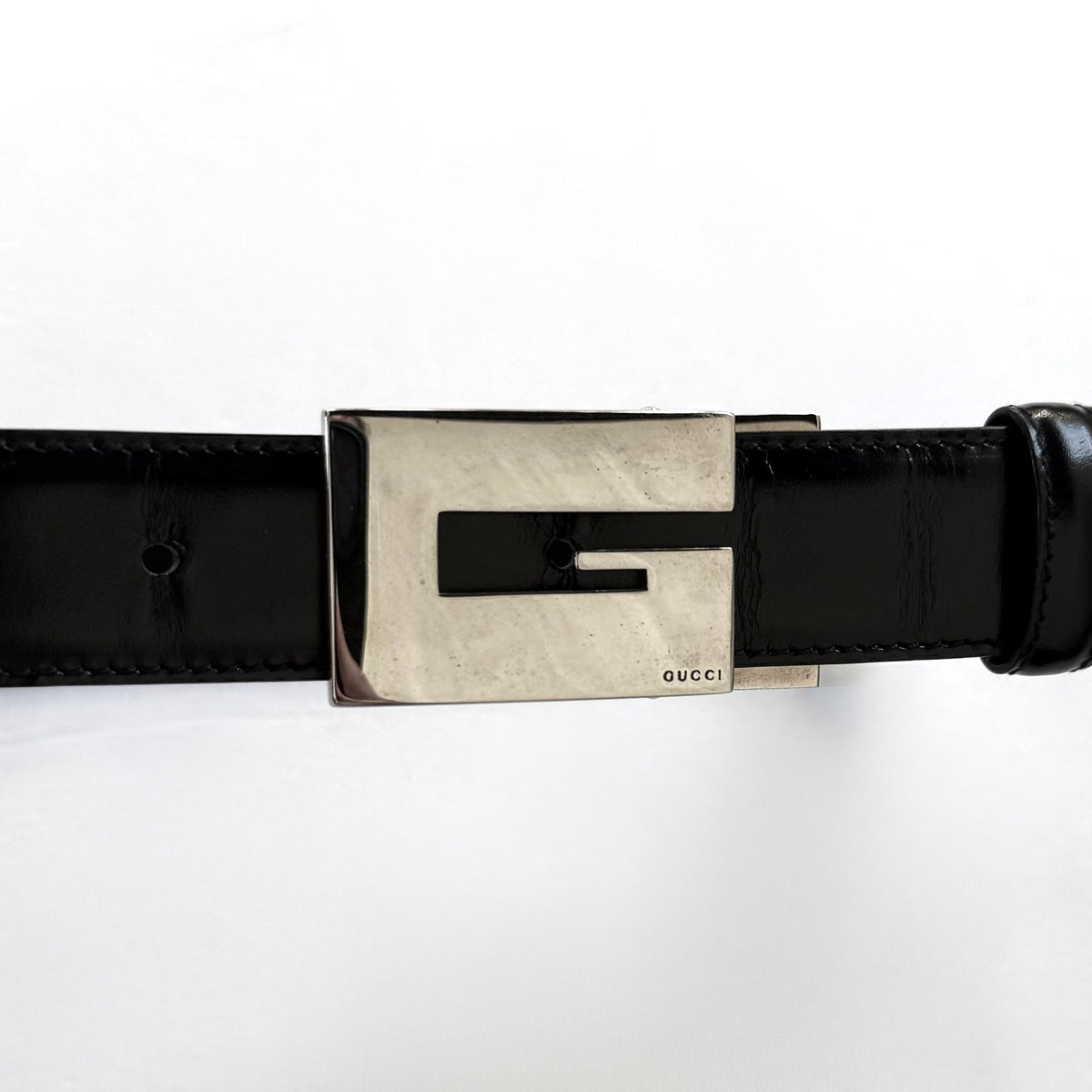 Vintage Gucci G Logo Belt
