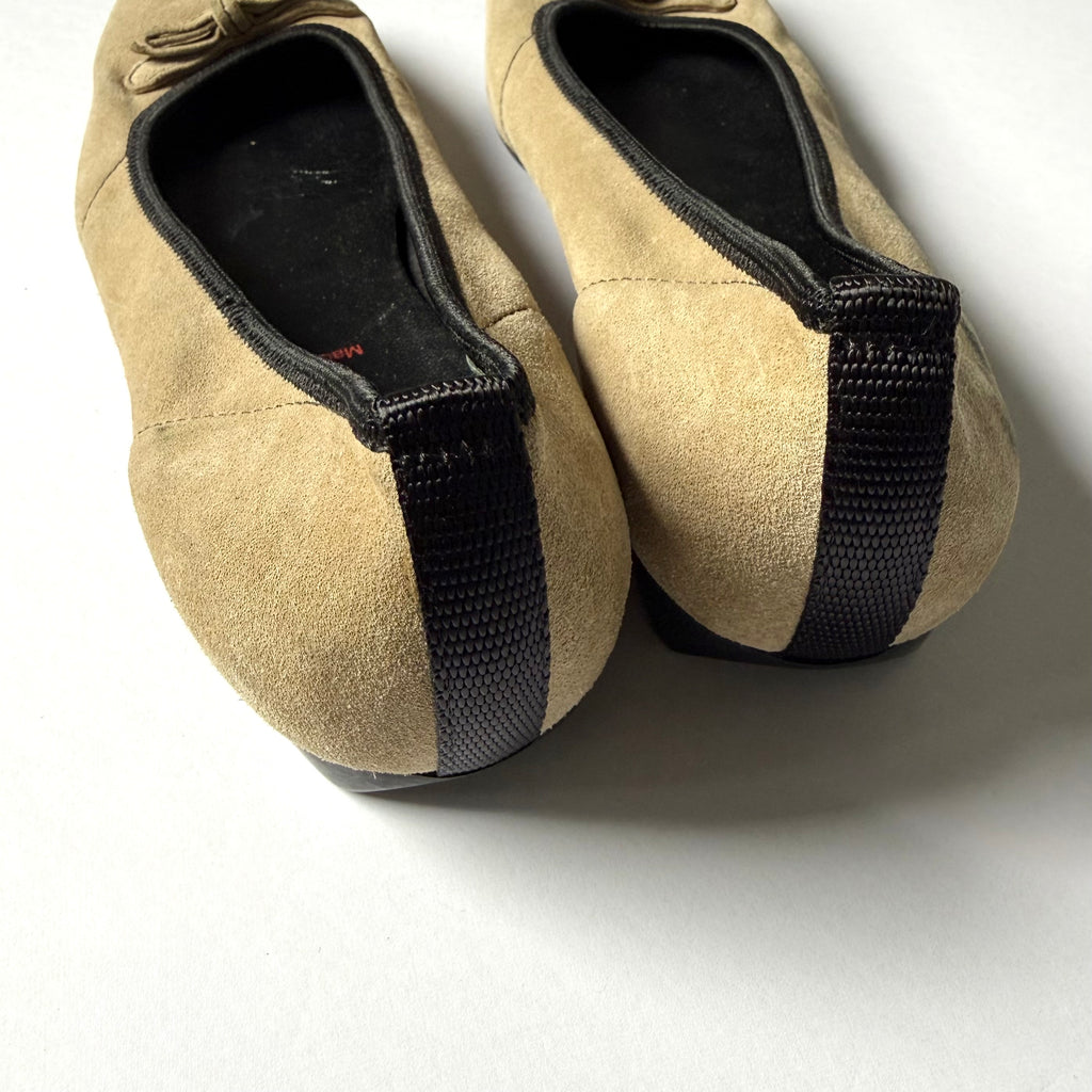 Prada Suede Ballet Flats