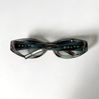 Vintage Ralph Lauren Smoky Marble Slim Wrap Around Sunglasses