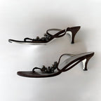 Vintage Dolce & Gabbana Beaded Kitten Heels (39)
