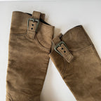 Vintage Giuseppe Zanotti Suede Knee High Boots (36)
