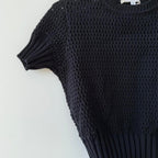 Dolce and Gabbana Cropped Crochet Top