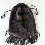 Vintage Beaded Fringe Bag