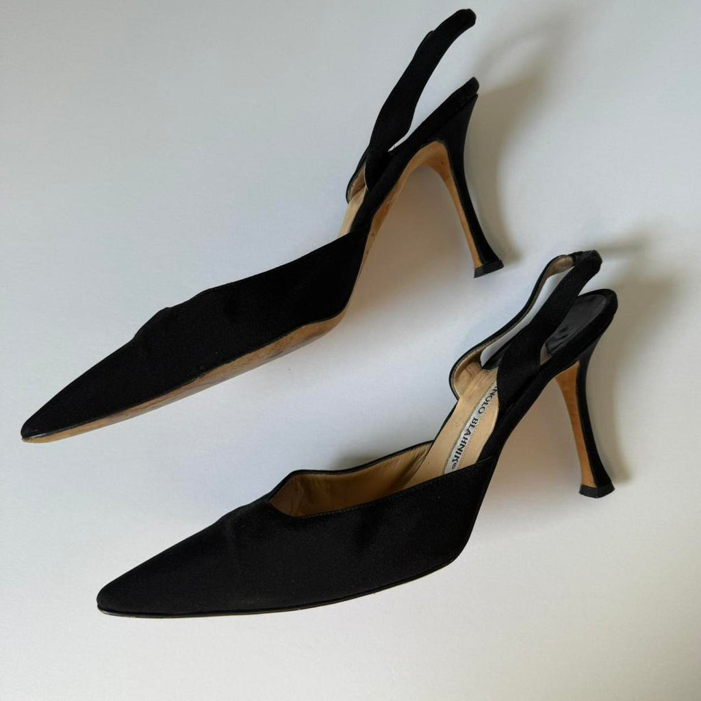 Vintage Manolo Blahnik Slingback Heels