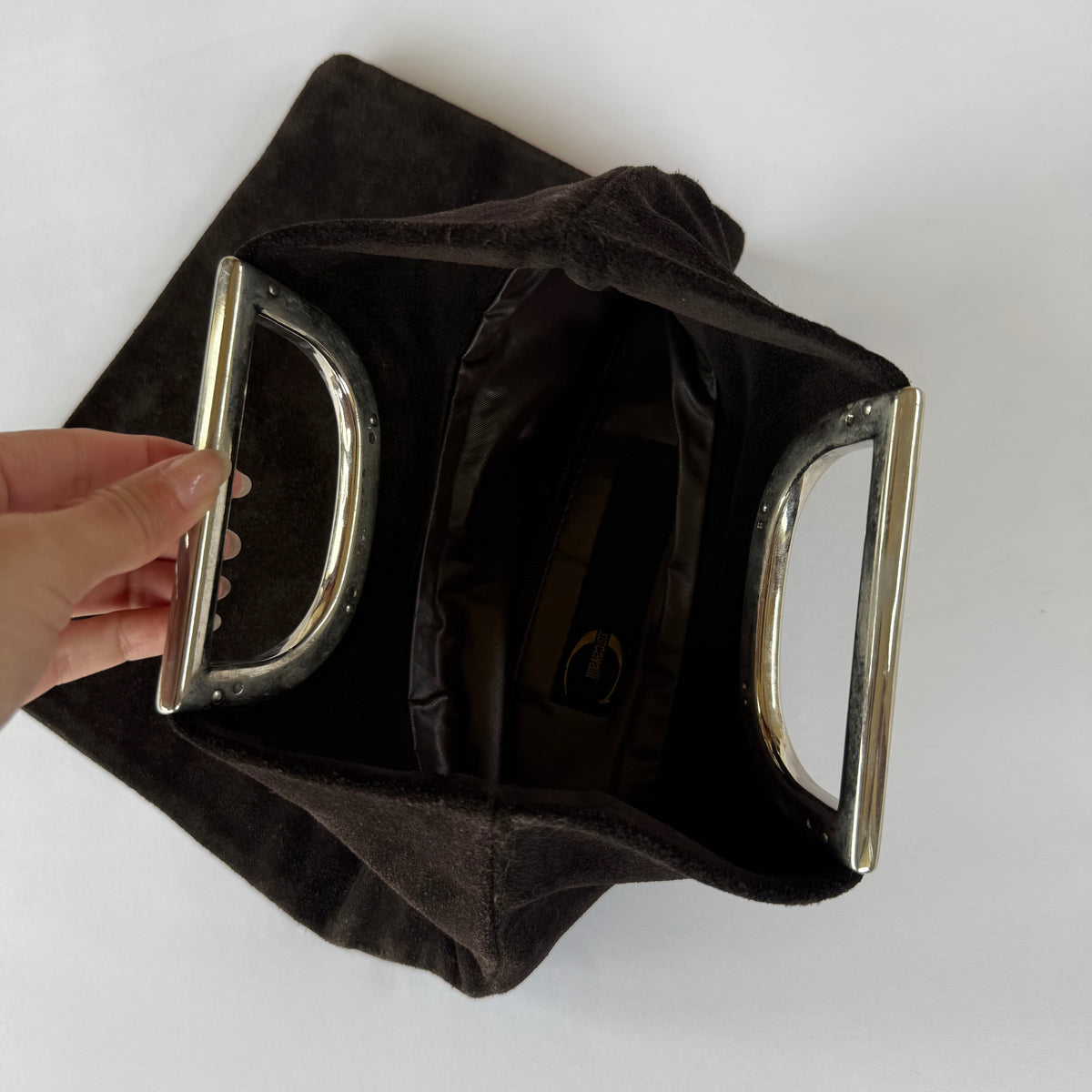 Vintage Cavalli Suede Clutch