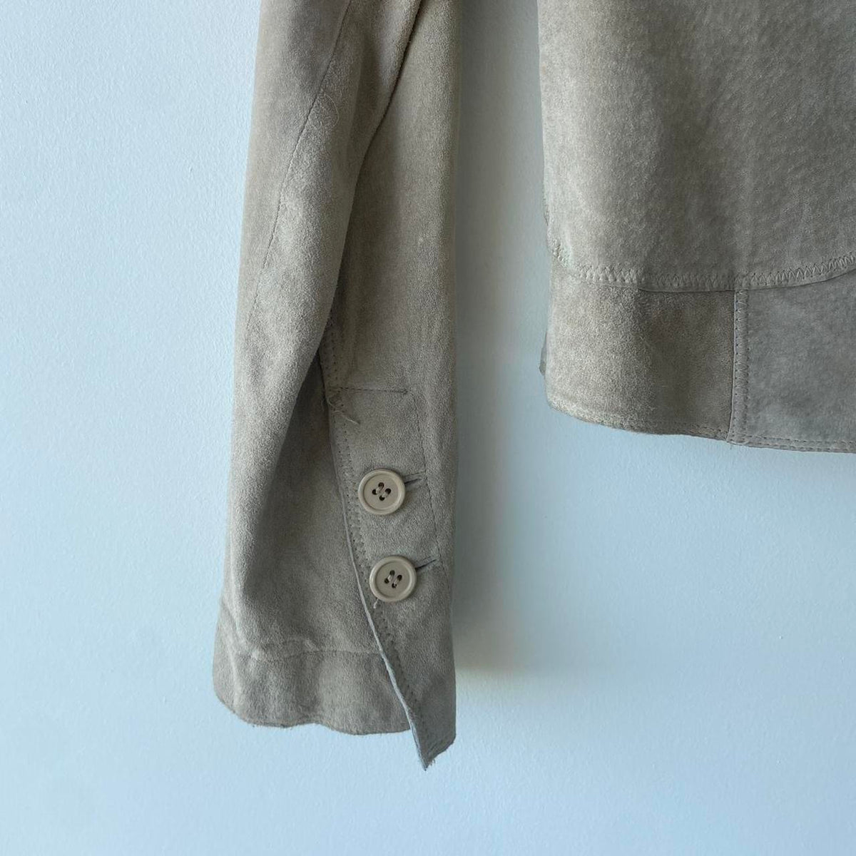 Vintage Suede Blazer Jacket