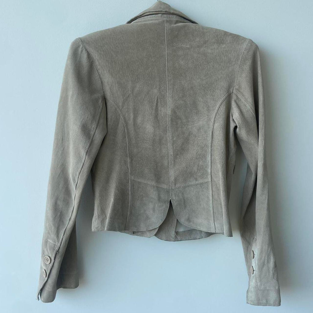 Vintage Suede Blazer Jacket