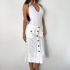 Vintage Cavalli Denim Midi Skirt