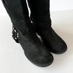 Vintage Giuseppe Zanotti Suede Harness Boots (39)