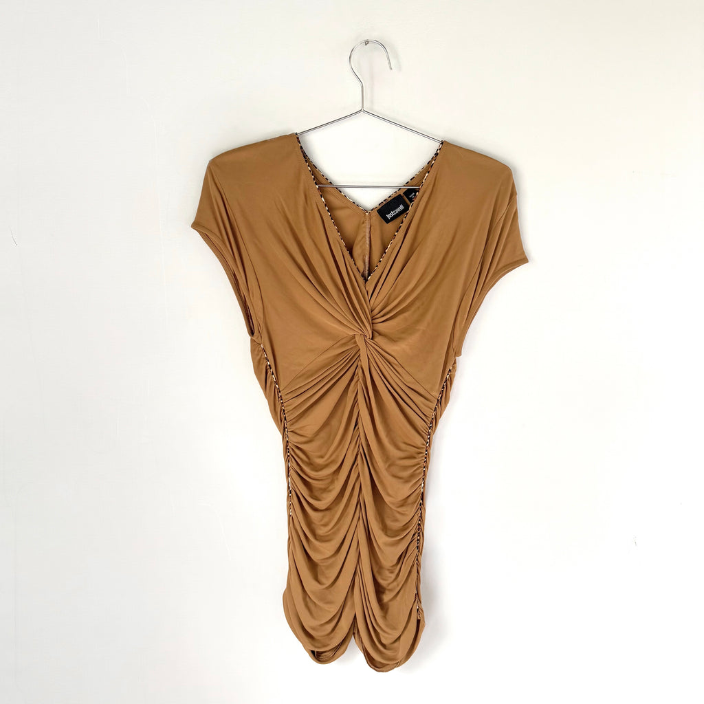 Vintage Just Cavalli Ruched Mini Dress