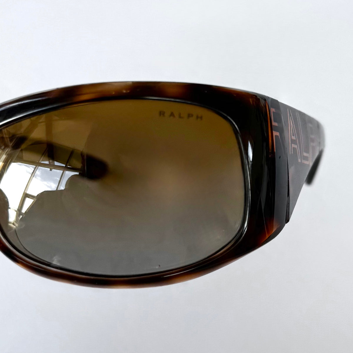 Vintage Ralph Lauren Oversized Tortoise Sunglasses