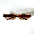 Vintage Ralph Lauren Slim Cherry Red Sunglasses