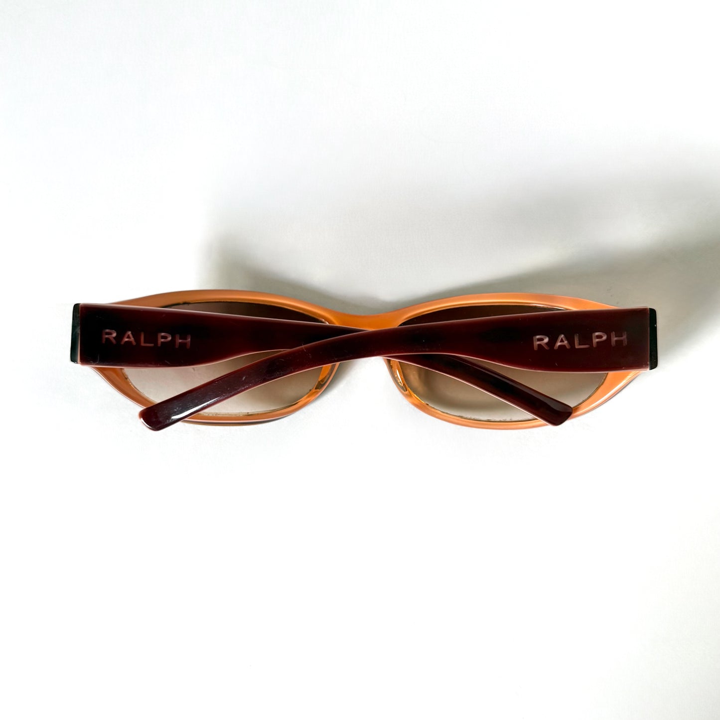 Vintage Ralph Lauren Slim Cherry Red Sunglasses