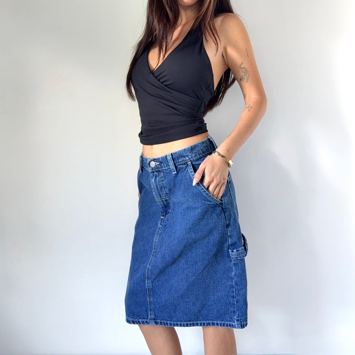 Vintage Polo Ralph Lauren Denim Skirt